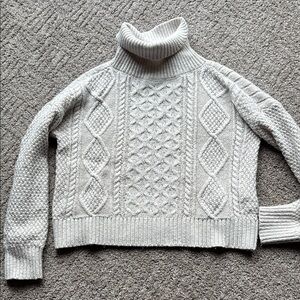 Cozy Cable Knit Turtleneck Sweater